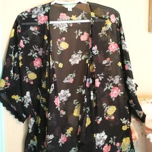 EUC Decree open front cardigan, M